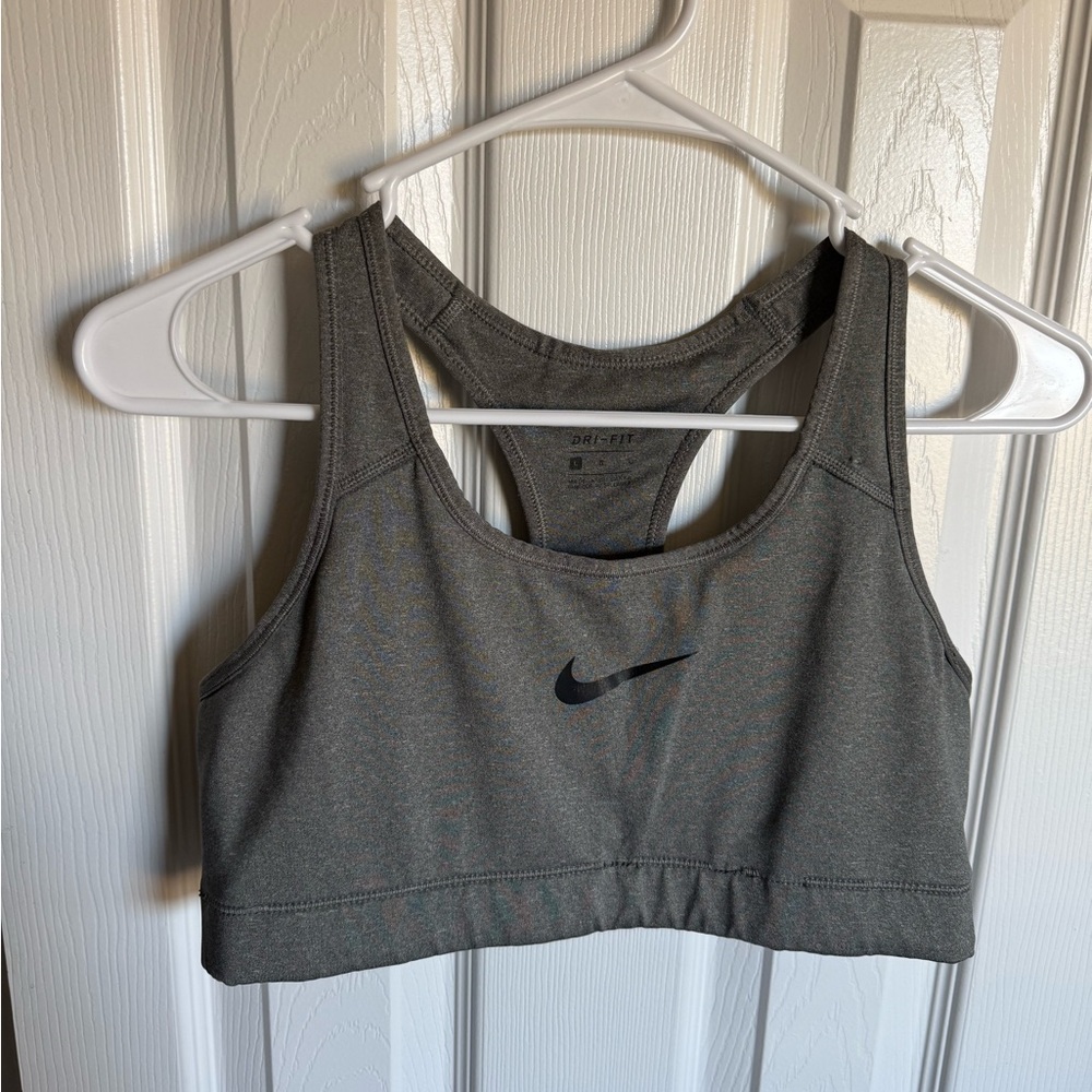 Nike Women's Charcoal Sports Bra